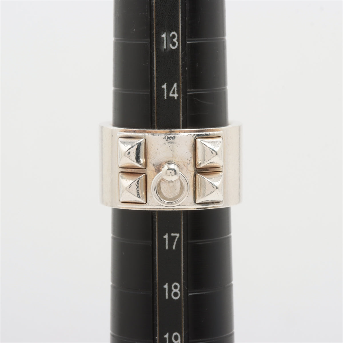 Hermès Collier de Chien rings 56 925 17.6g Silver