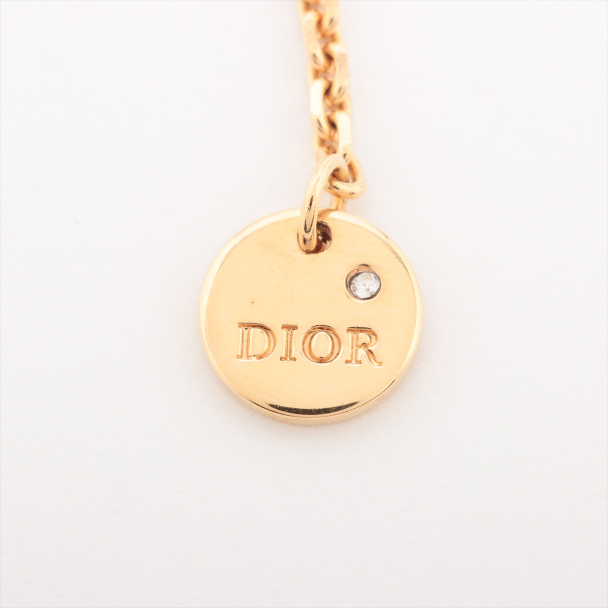 DIOR Petit CD Petit CD Bracelet GP×inestone Gold Wears Star 2 chain
