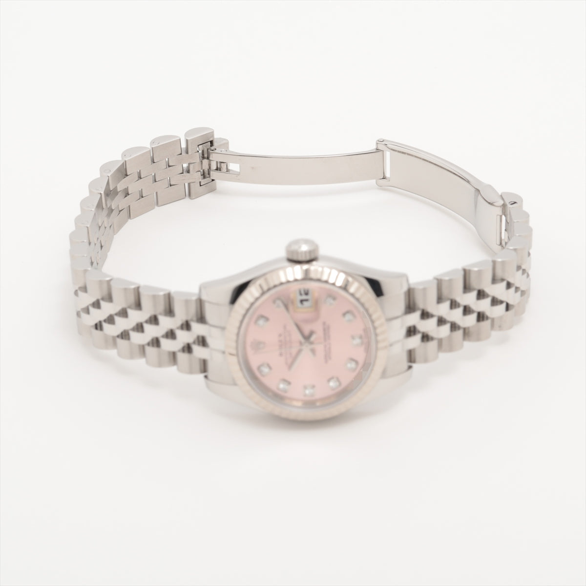 Rolex Datejust 179174G SS×WG AT Pink-Face