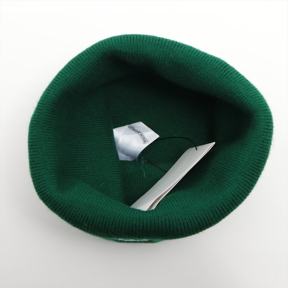 Chrome Hearts Matty Boy Beanie Acrylic ONE SIZE 23cm Green Knit cap SPEC