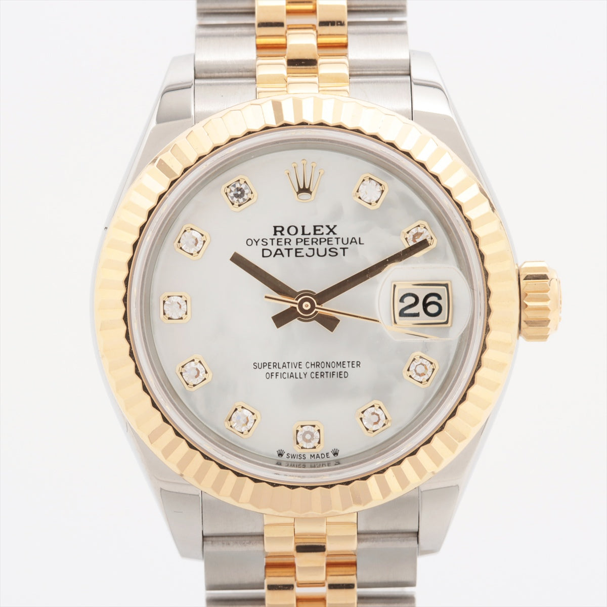 Rolex Datejust 279173NG SS×YG AT Shell-Face Extra-Link3