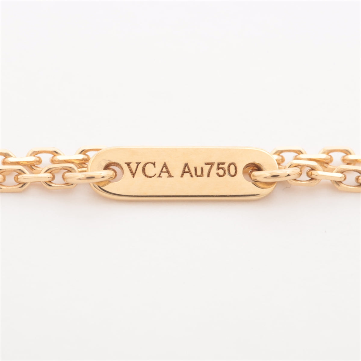 Van Cleef & Arpels Sweet Alhambra shells Necklace 750(YG) 2.8g VCARF69100
