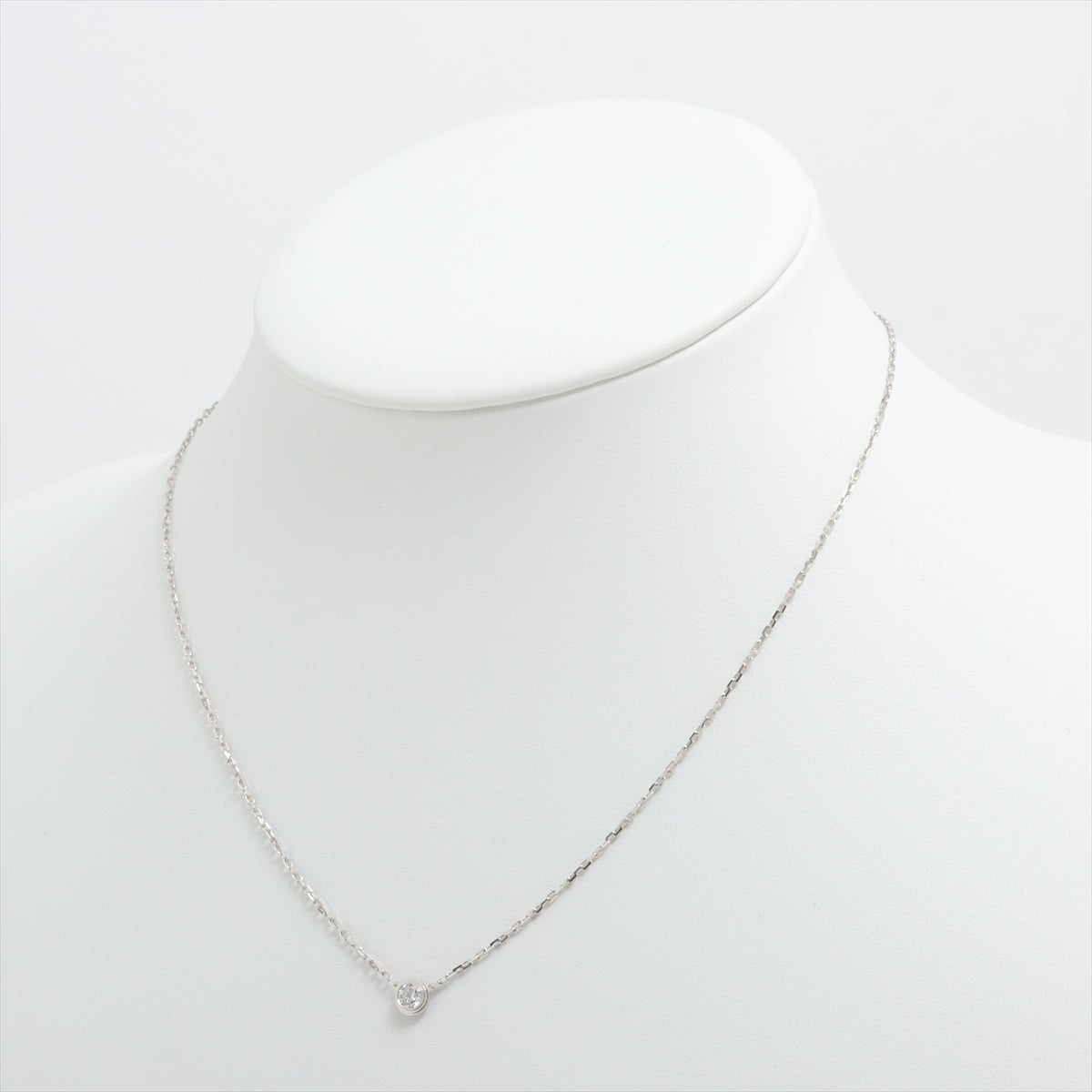 Cartier Damenuhr LM diamond Necklace 750(WG) 3.1g CRB7215400