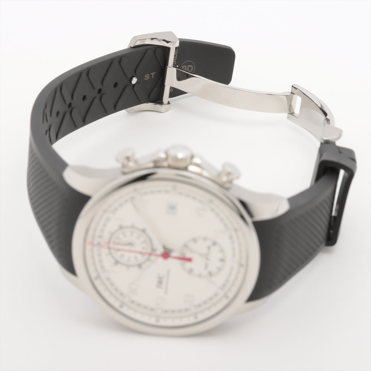 IWC Portugieser Yacht Club IW390502 SS & rubber AT Silver-Face