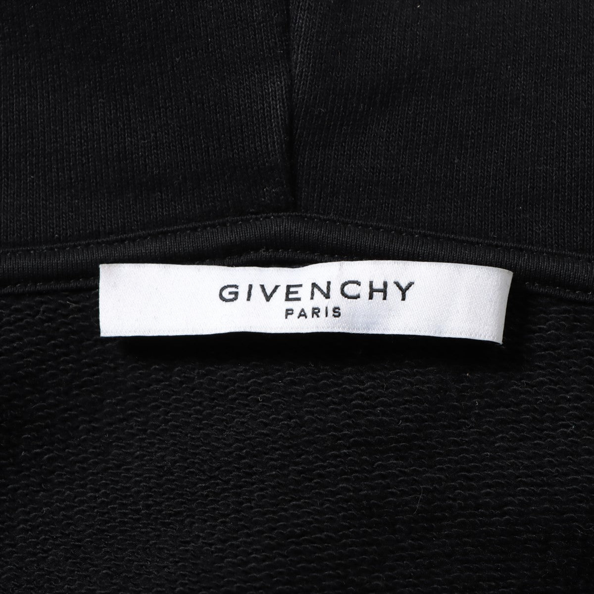 Givenchy 4G Cotton Parker M Men's Black  stripe logo embroidery BMJ02LSY3P