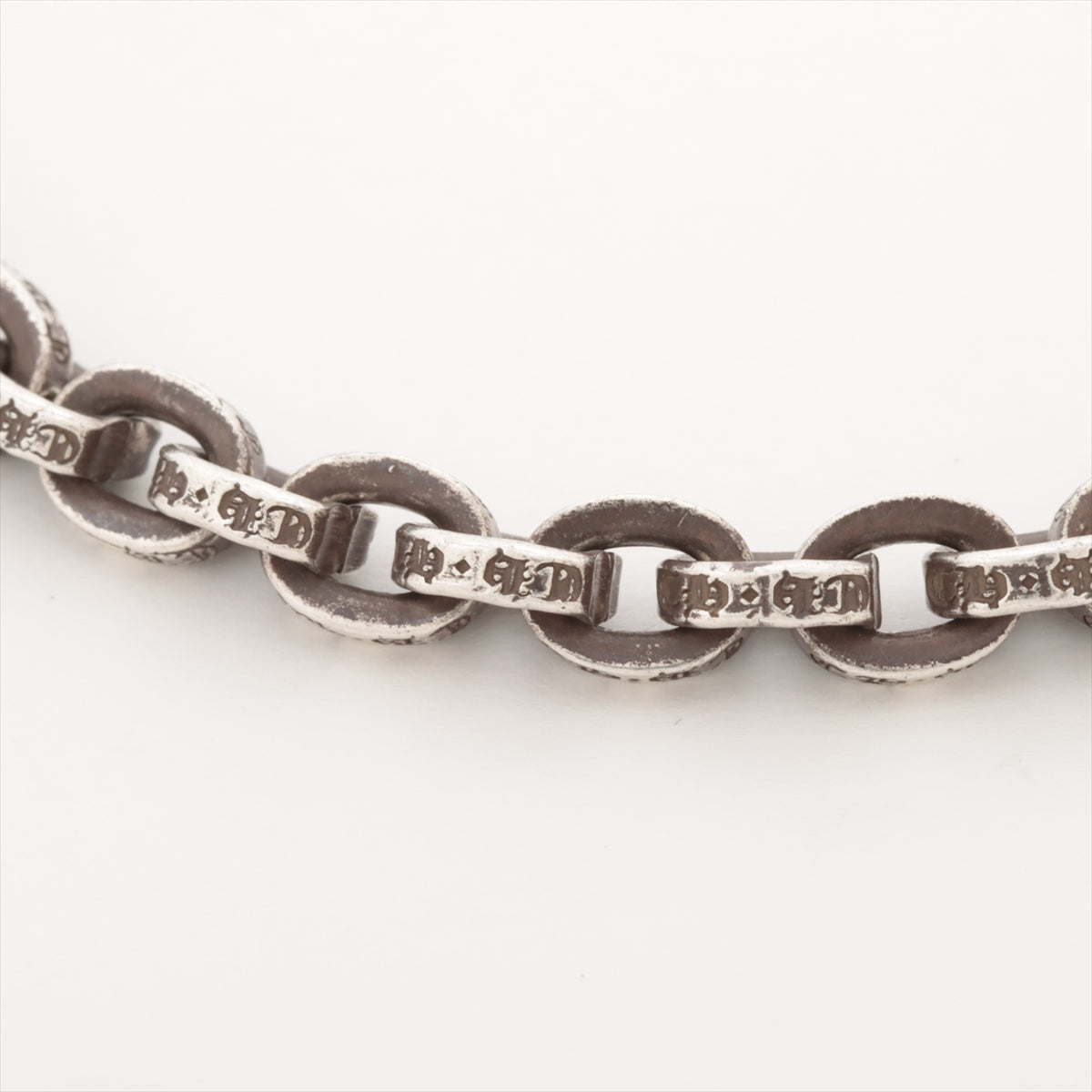 Chrome Hearts Paper Chain 7 inch Bracelet 925×14K 13.6g