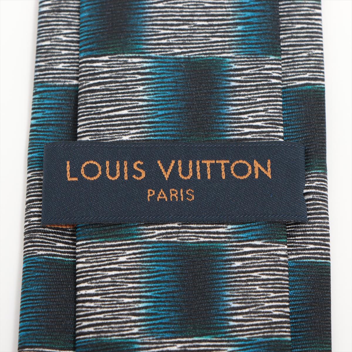 Louis Vuitton Necktie S Silk M79466 Necktie Damier Rush 7CM