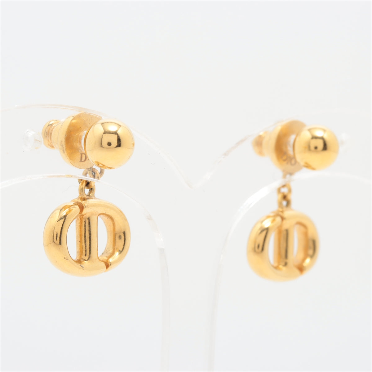 DIOR CD logo Piercing jewelry (for both ears) GP Gold