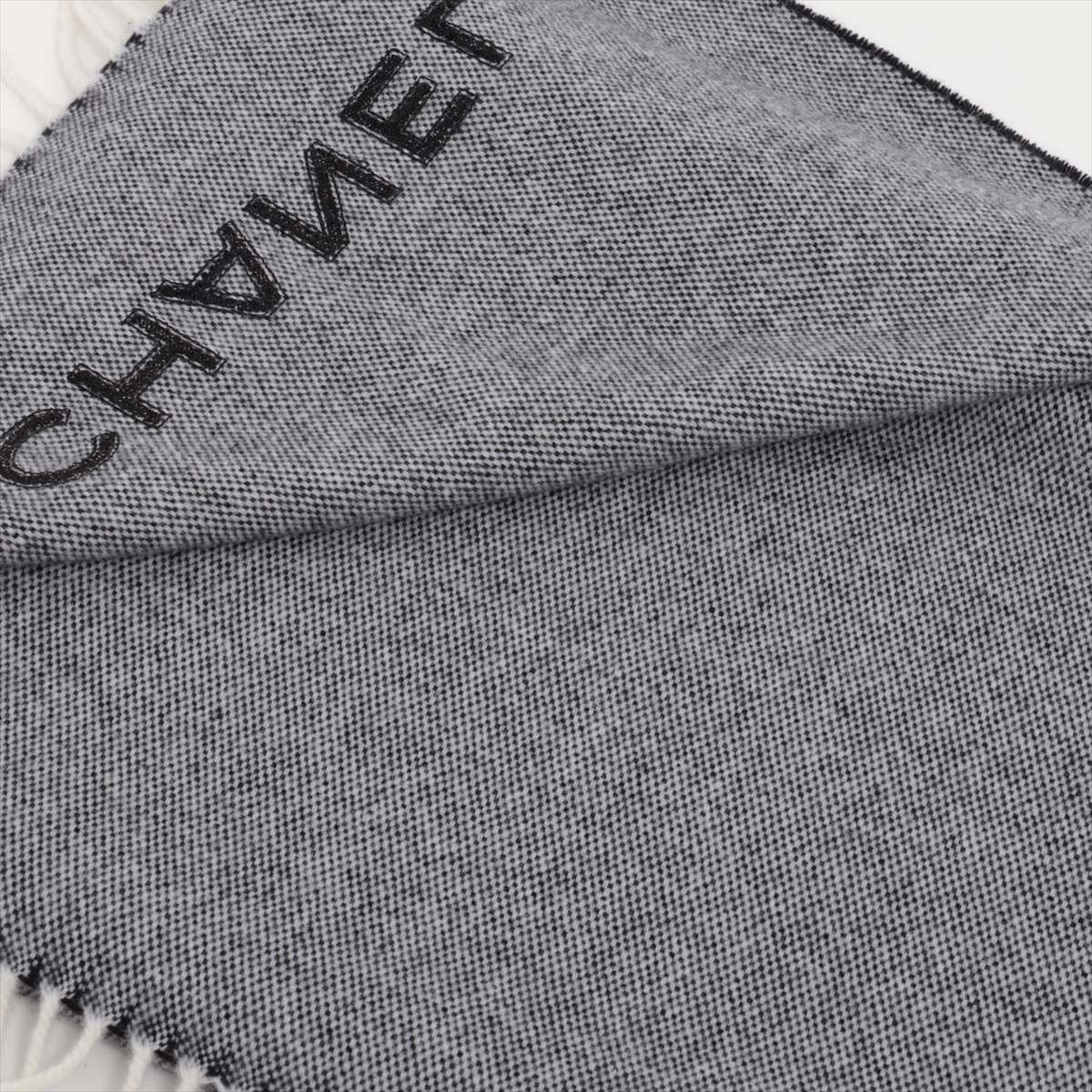 Chanel Scarf Wool & cashmere Black