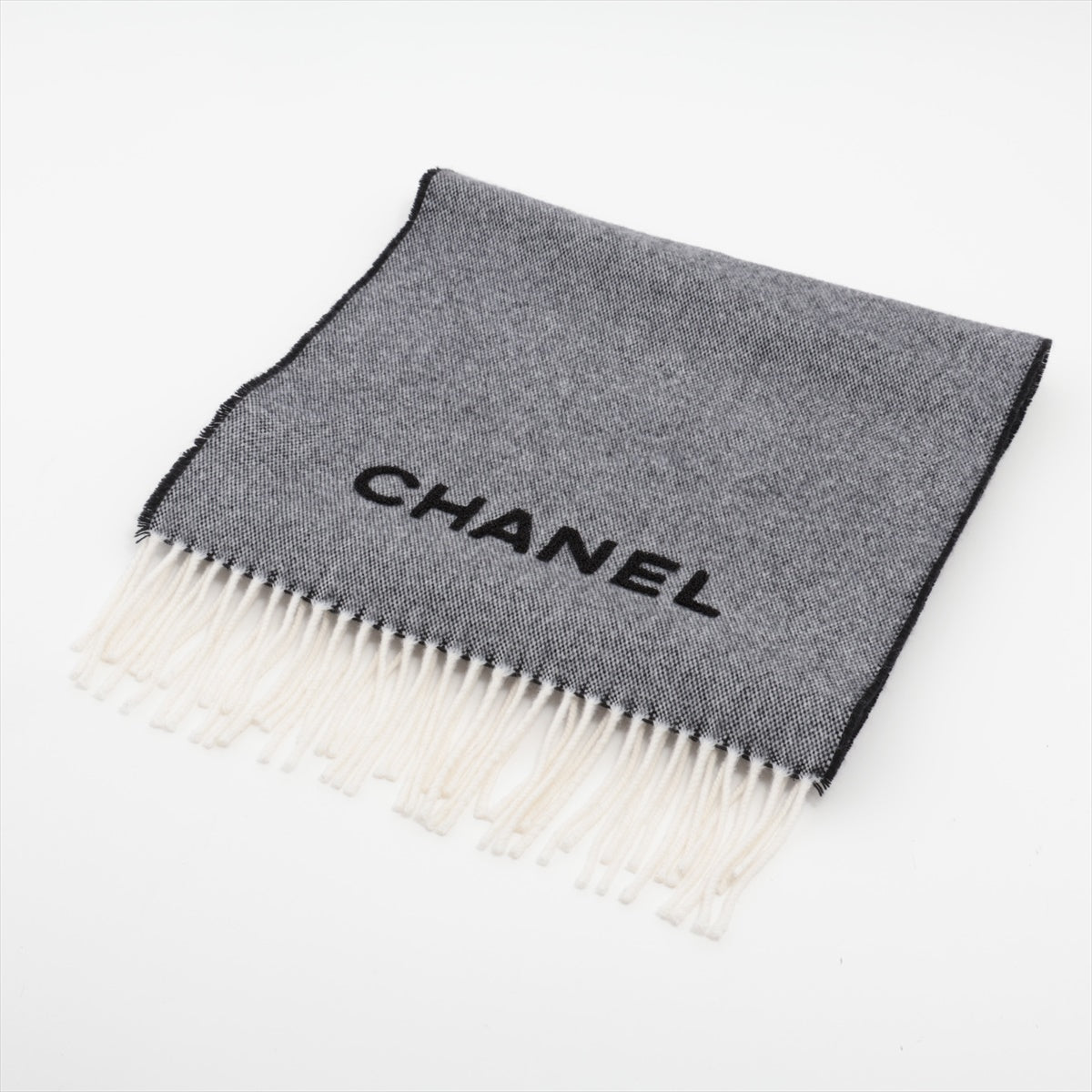 Chanel Scarf Wool & cashmere Black