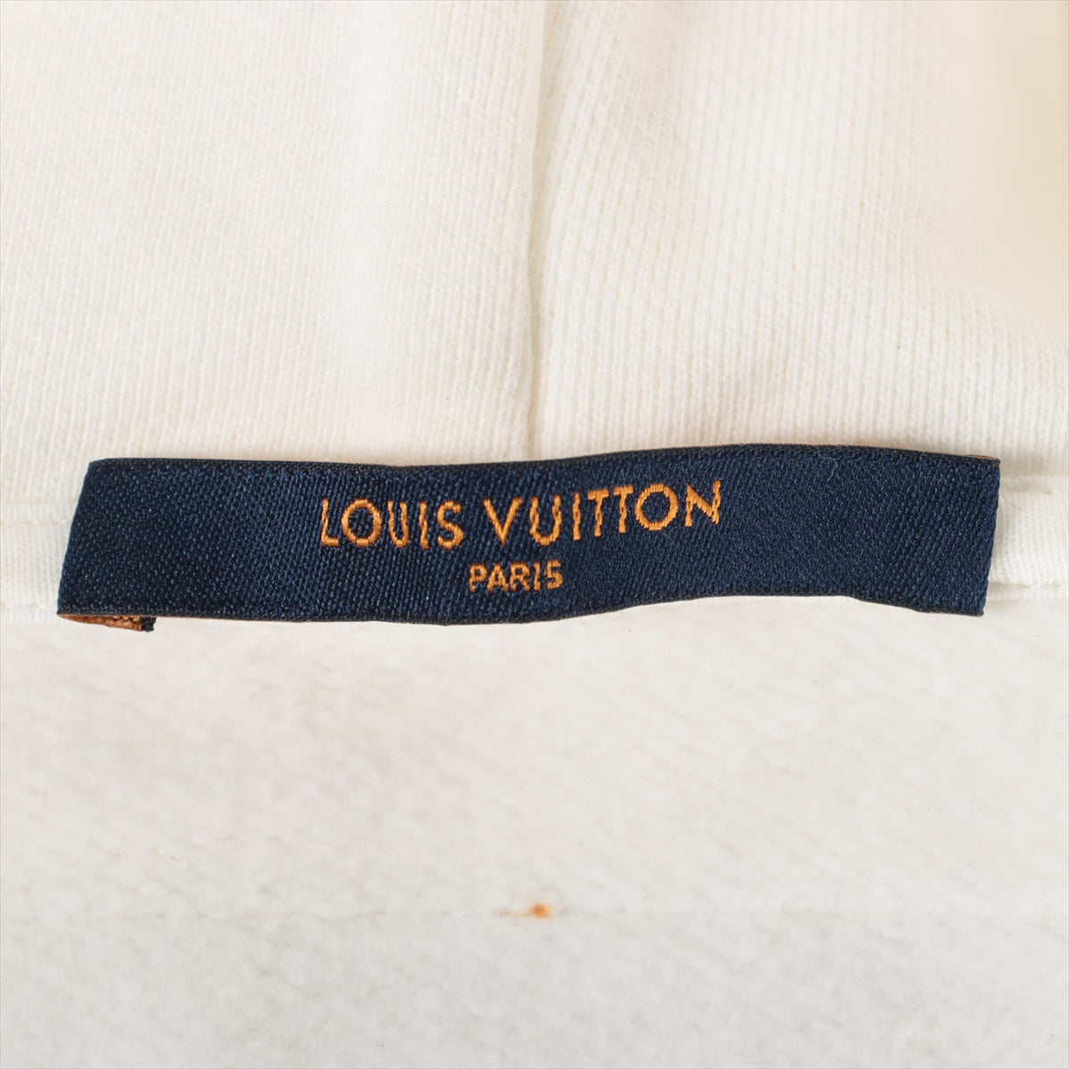 Louis Vuitton 21SS Cotton Parker XS Men's White  RM211Q INSIDE OUT