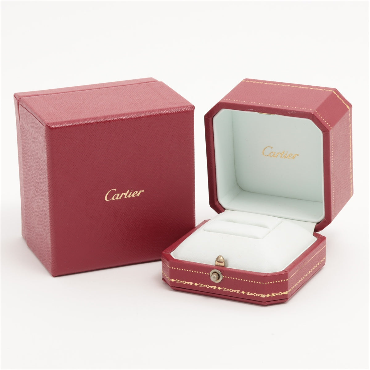 Cartier Ballerina Curve Heart Eternity diamond rings Pt950 2.8g 47