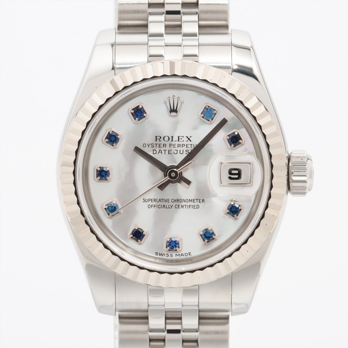 Rolex Datejust 179174NGS SS×WG AT Shell-Face