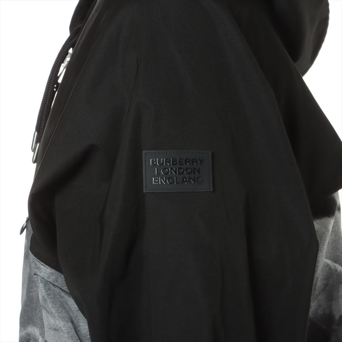 Burberry 20SS Nylon Jacket XL Men's Black  8024059 rave print