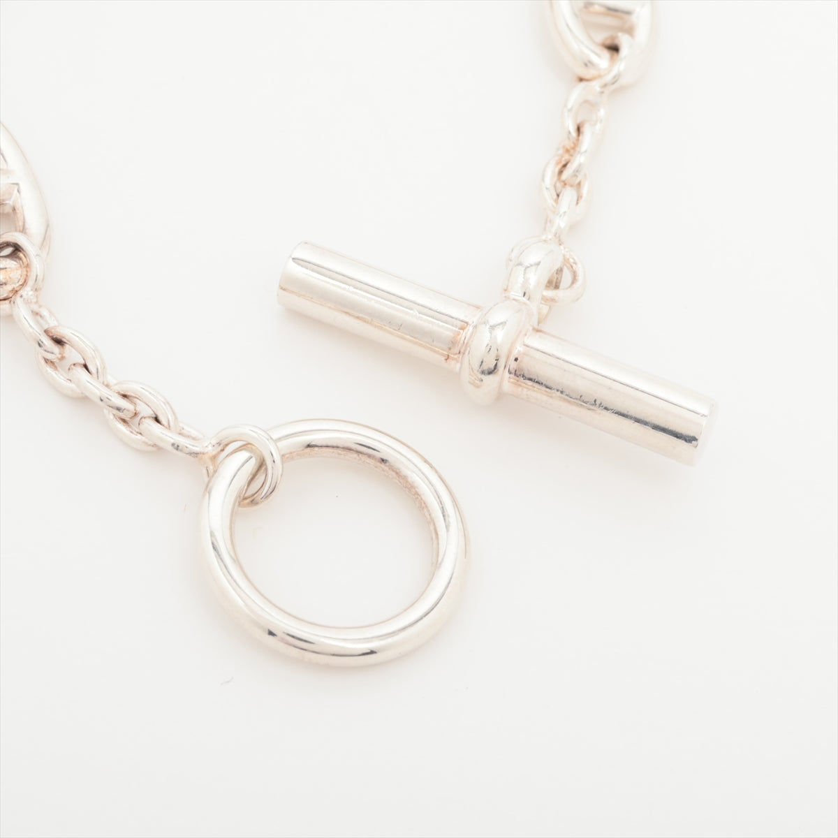 Hermès Chaîne d'Ancre Farandole Bracelet SH 925 25.0g Silver