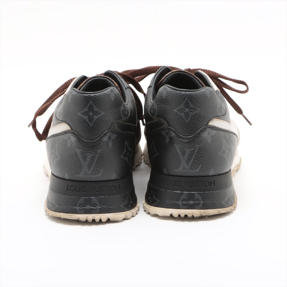 Louis Vuitton Runaway line 17 years Leather Sneakers 7 1/2 Men's Multicolor GO0197 Monogram