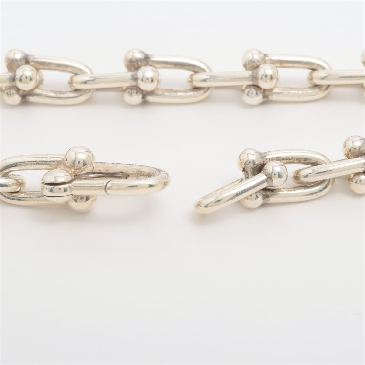 Tiffany Hardware small link Bracelet 925 18.1g Silver