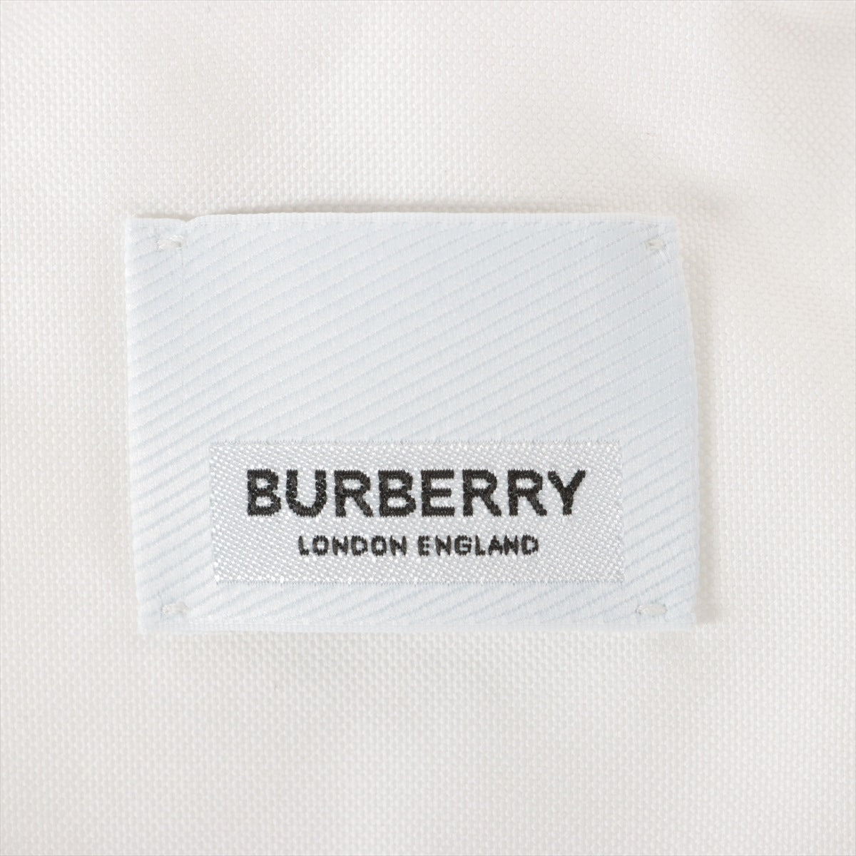 Burberry Horse ferry Tissi period Cotton Shirt XS Men's White  8036768