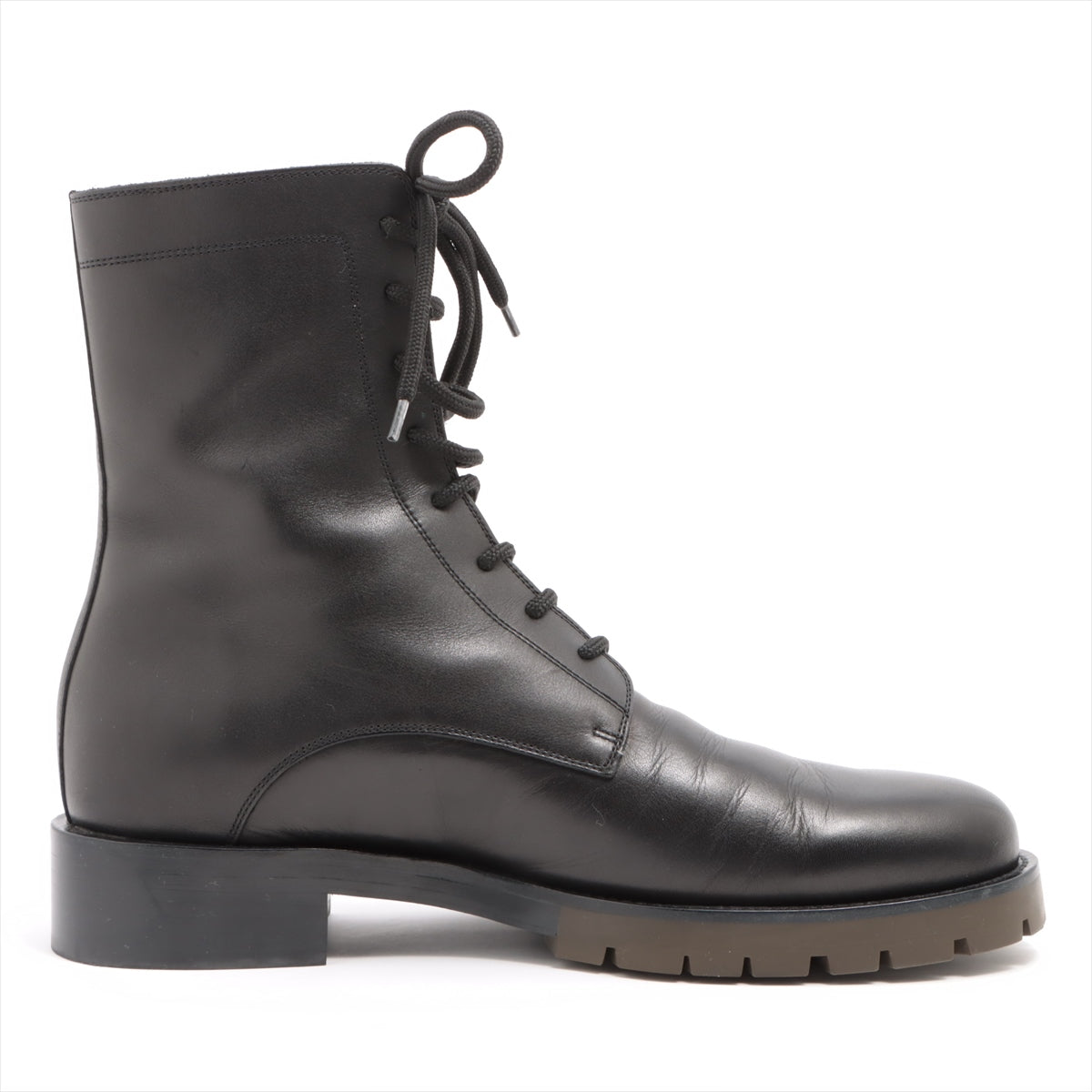 Hermès Leather Boots 44 Men's Black
