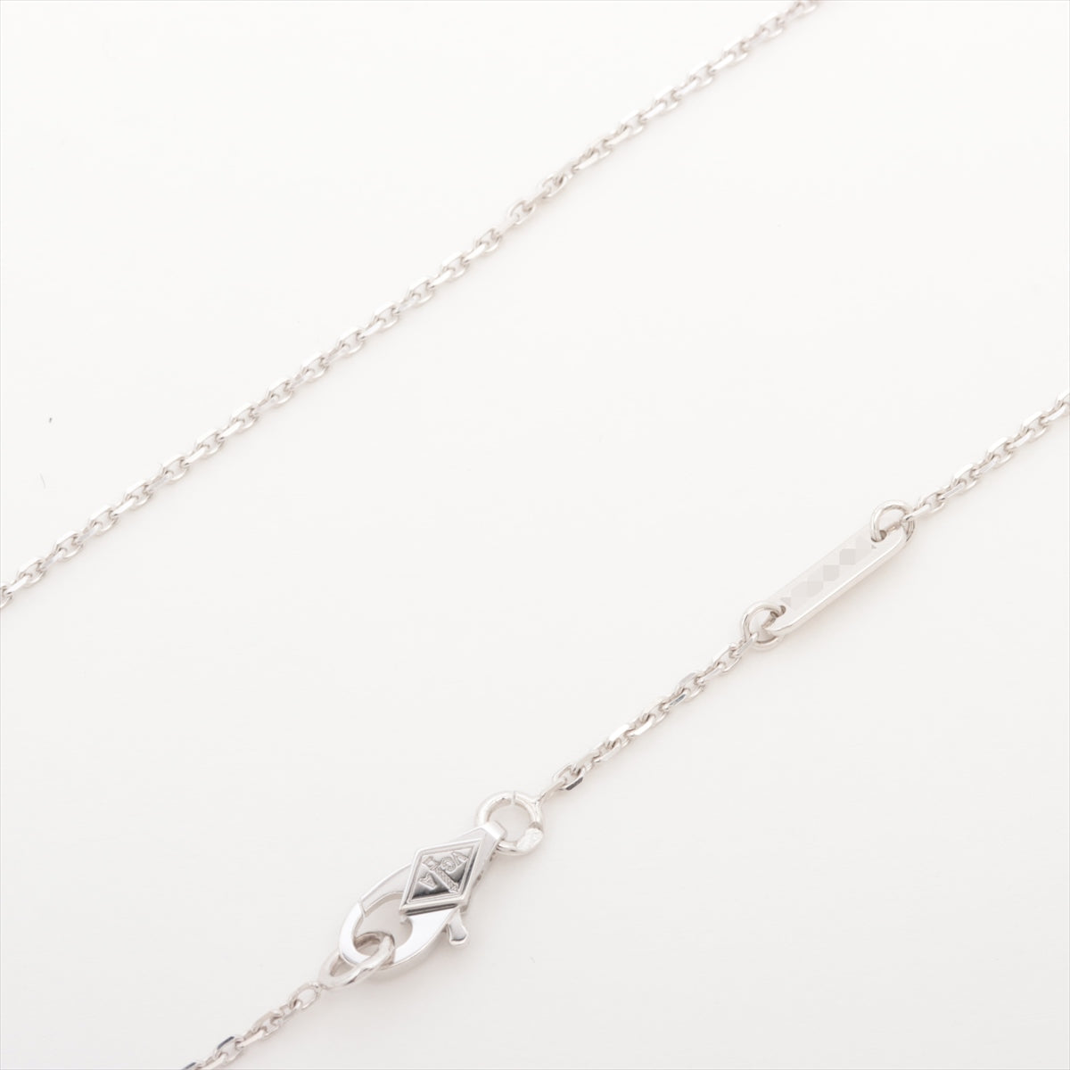 Van Cleef & Arpels Frivole Mini diamond Necklace 750(WG) 3.8g VCARP3W300