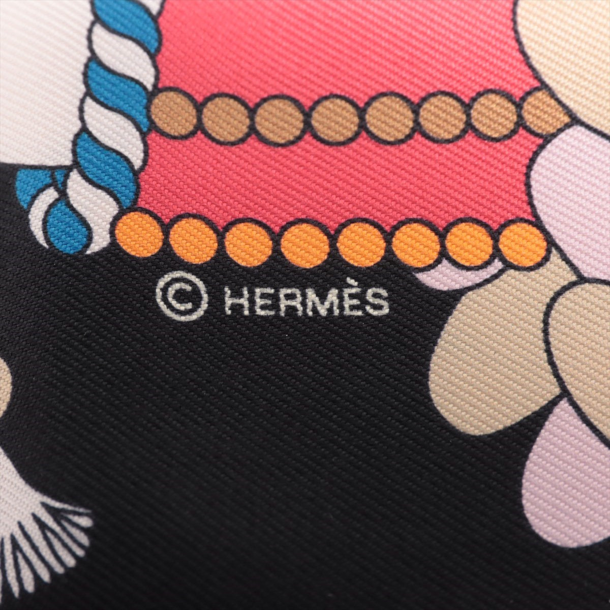 Hermès Twilly La Patisserie Francaise Patisserie française Scarf Silk With charms