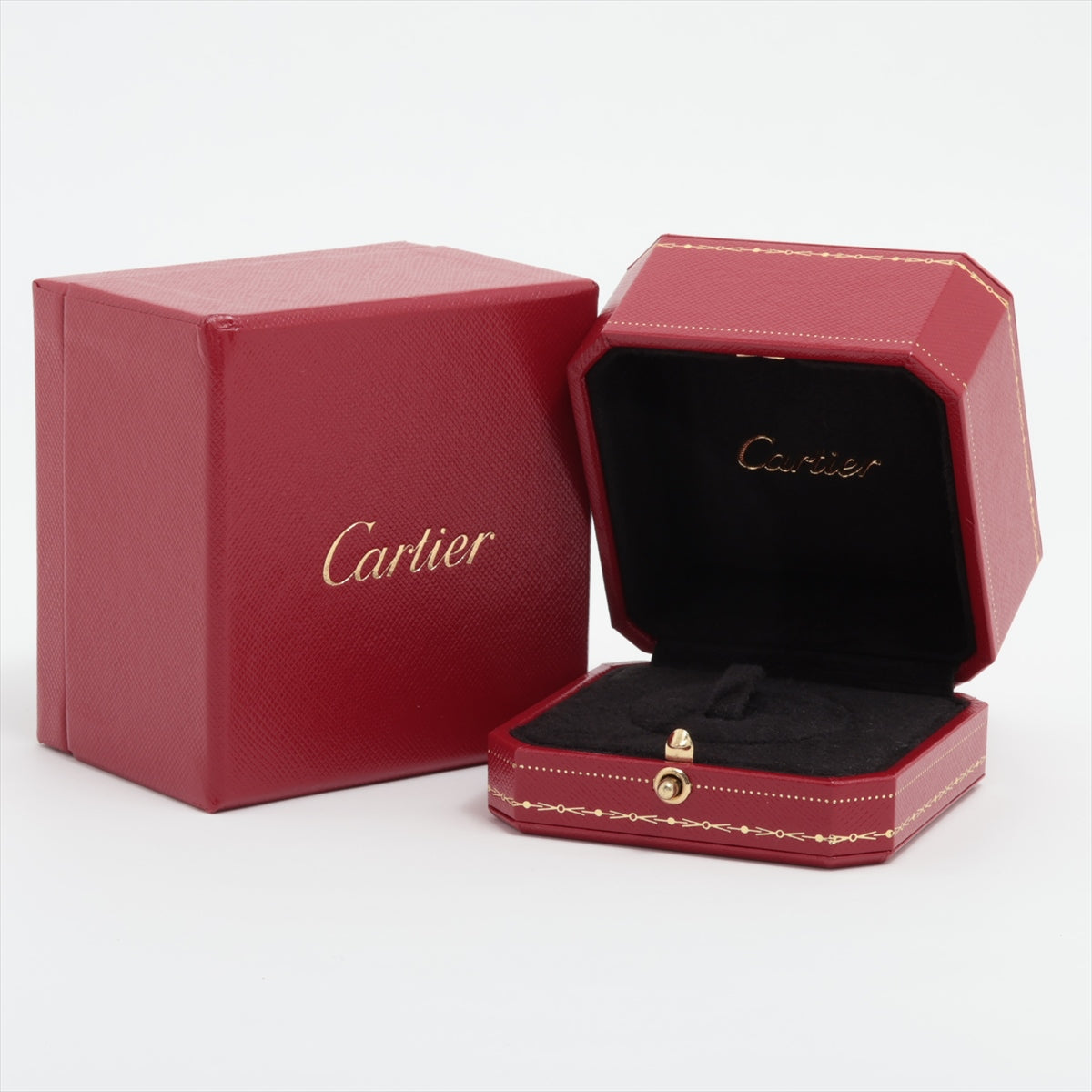 Cartier Be Love full diamond rings 750(PG×WG) 6.1g 47
