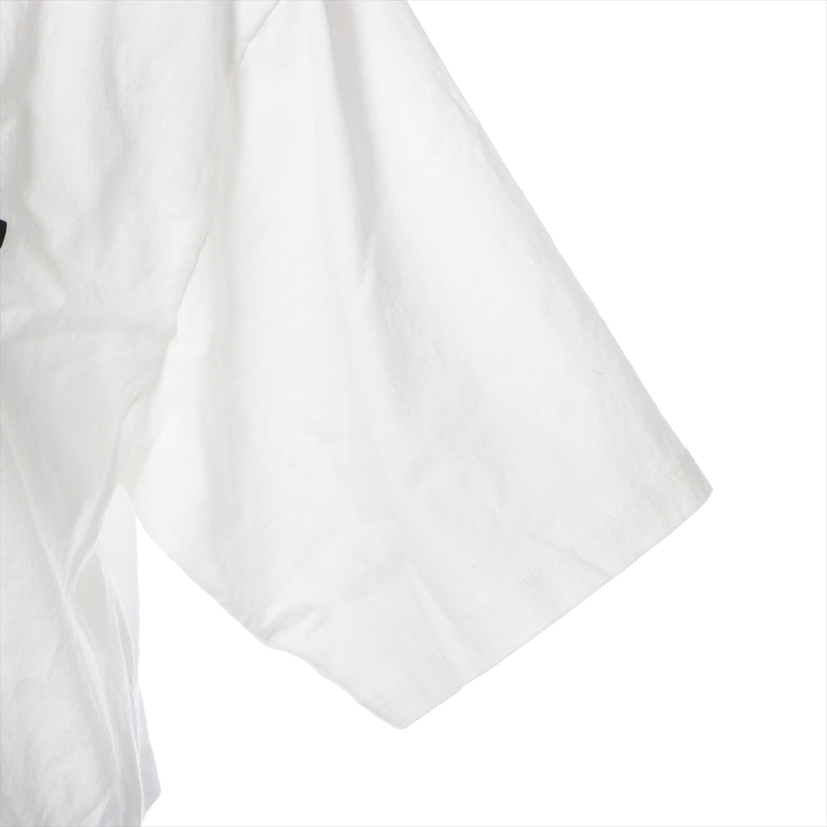 CELINE Cotton T-shirt L Ladies' White  Eddie period 2X761671Q cropped
