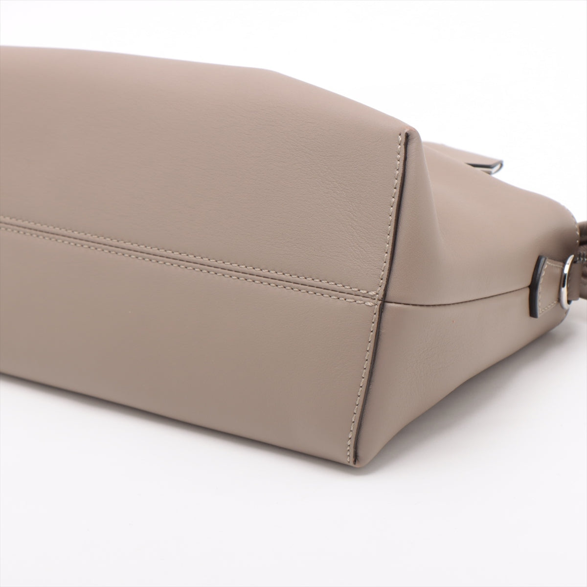Fendi By the Way Medium Leather 2way handbag Beige 8BL146