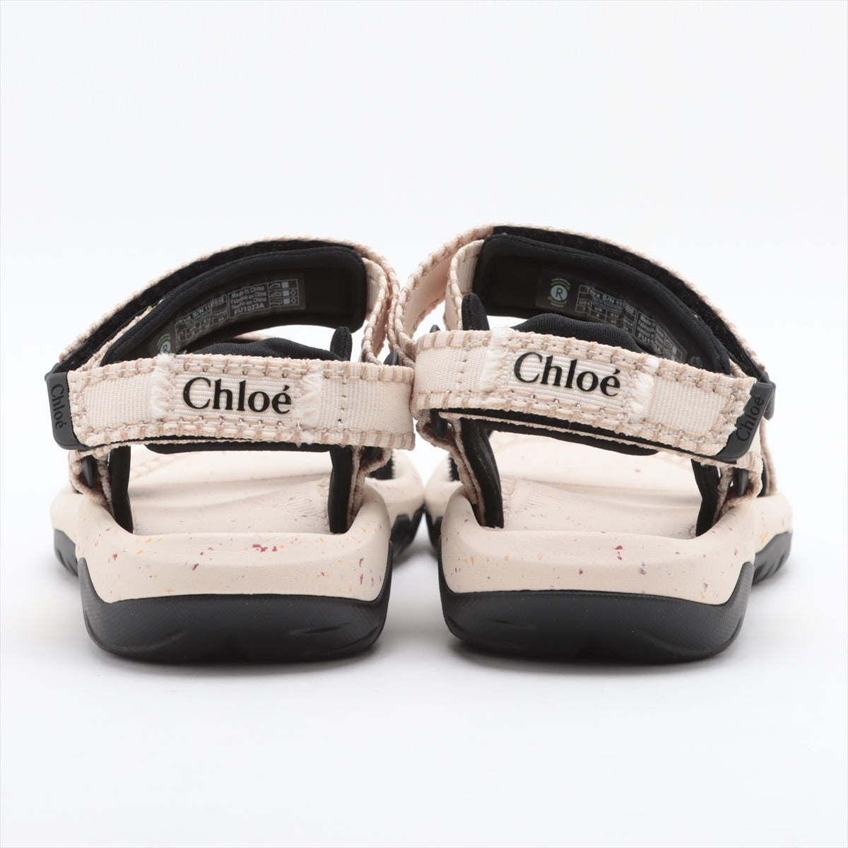 Chloe Rubber x canvas Sandals 7 Ladies' Ivory Teva Hurricane XLT2 flat sandals
