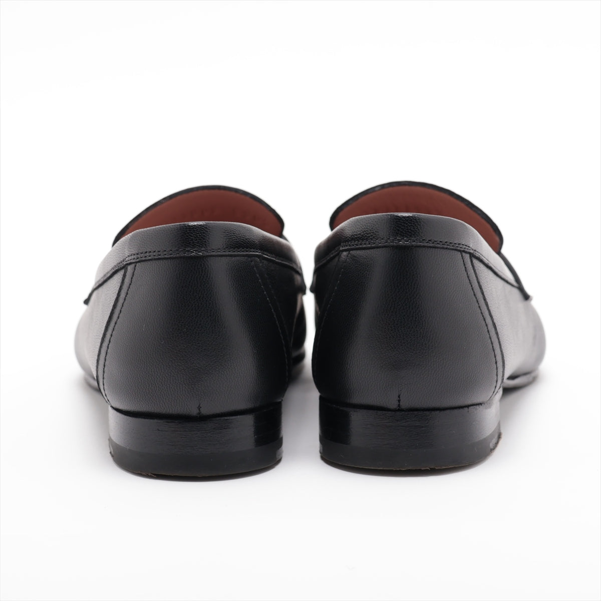 Hermès Paris Leather Loafer 36 Ladies' Black Constance