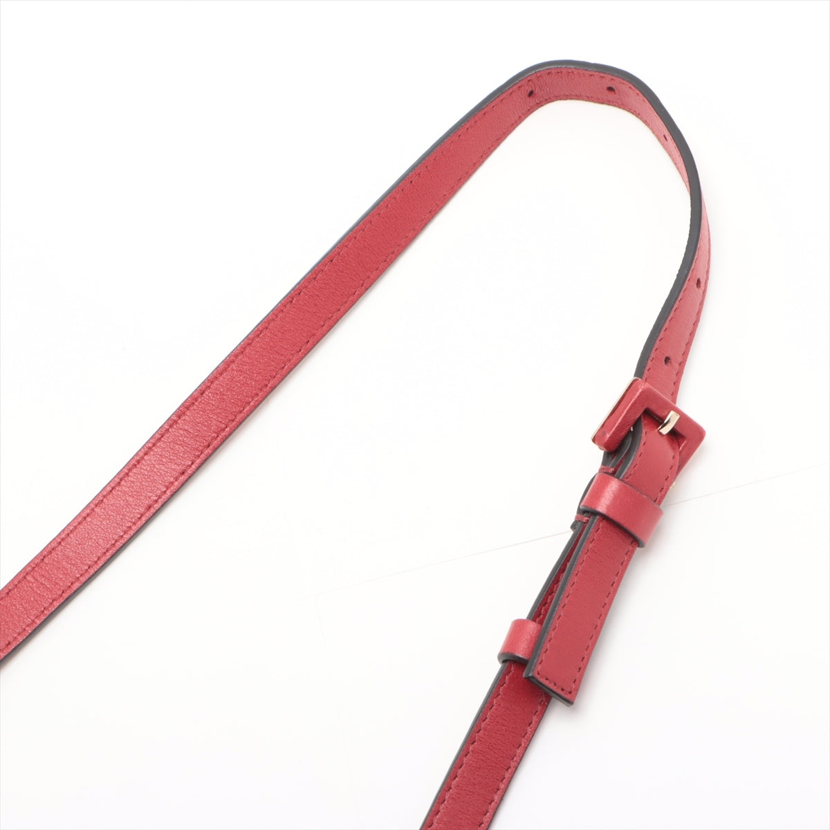 Valentino Garavani Atelier Leather Shoulder bag Red