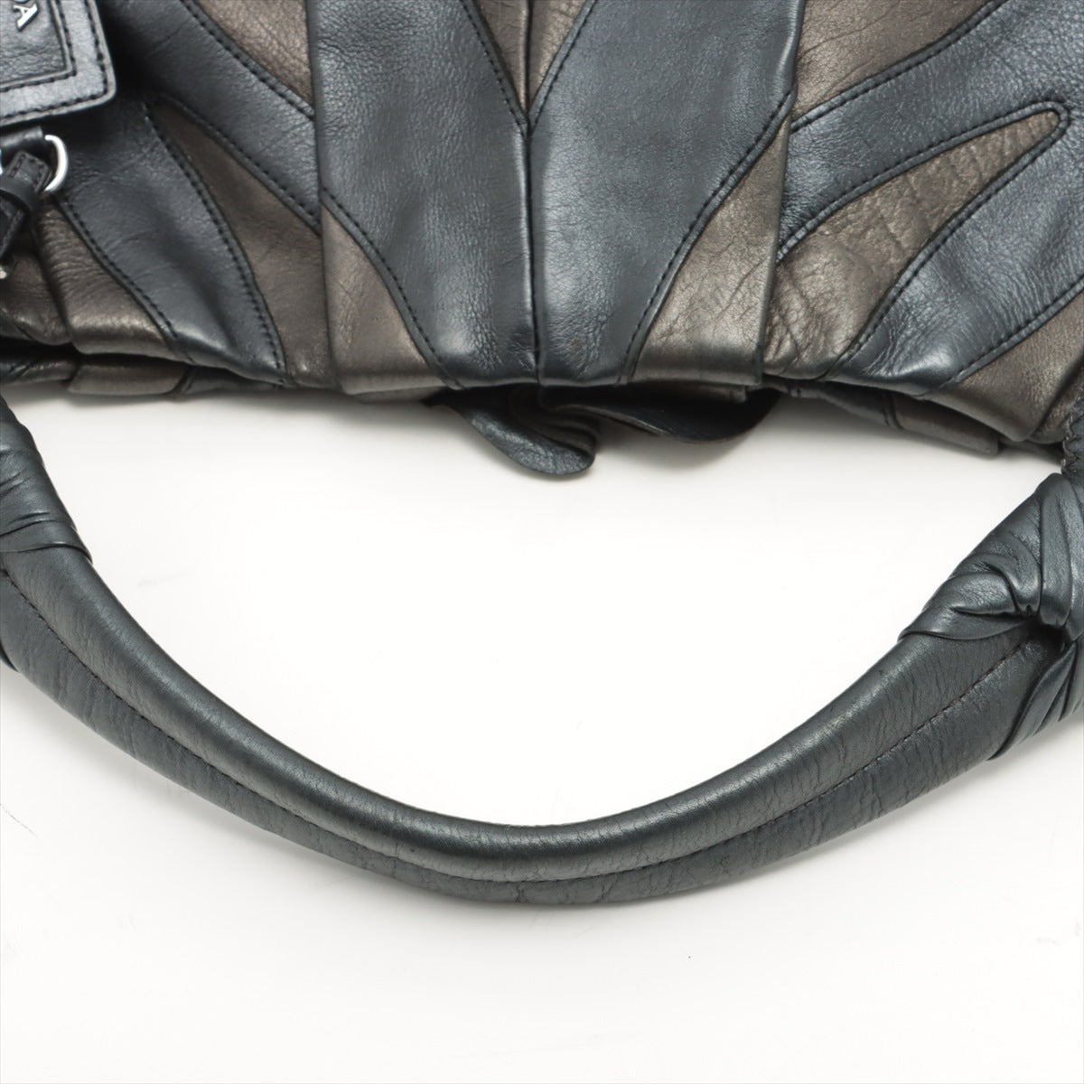 Prada Leather One shoulder bag Black