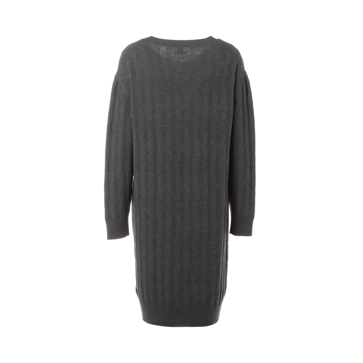 Hermès 21AW Wool Knit dress 38 Ladies' Grey
