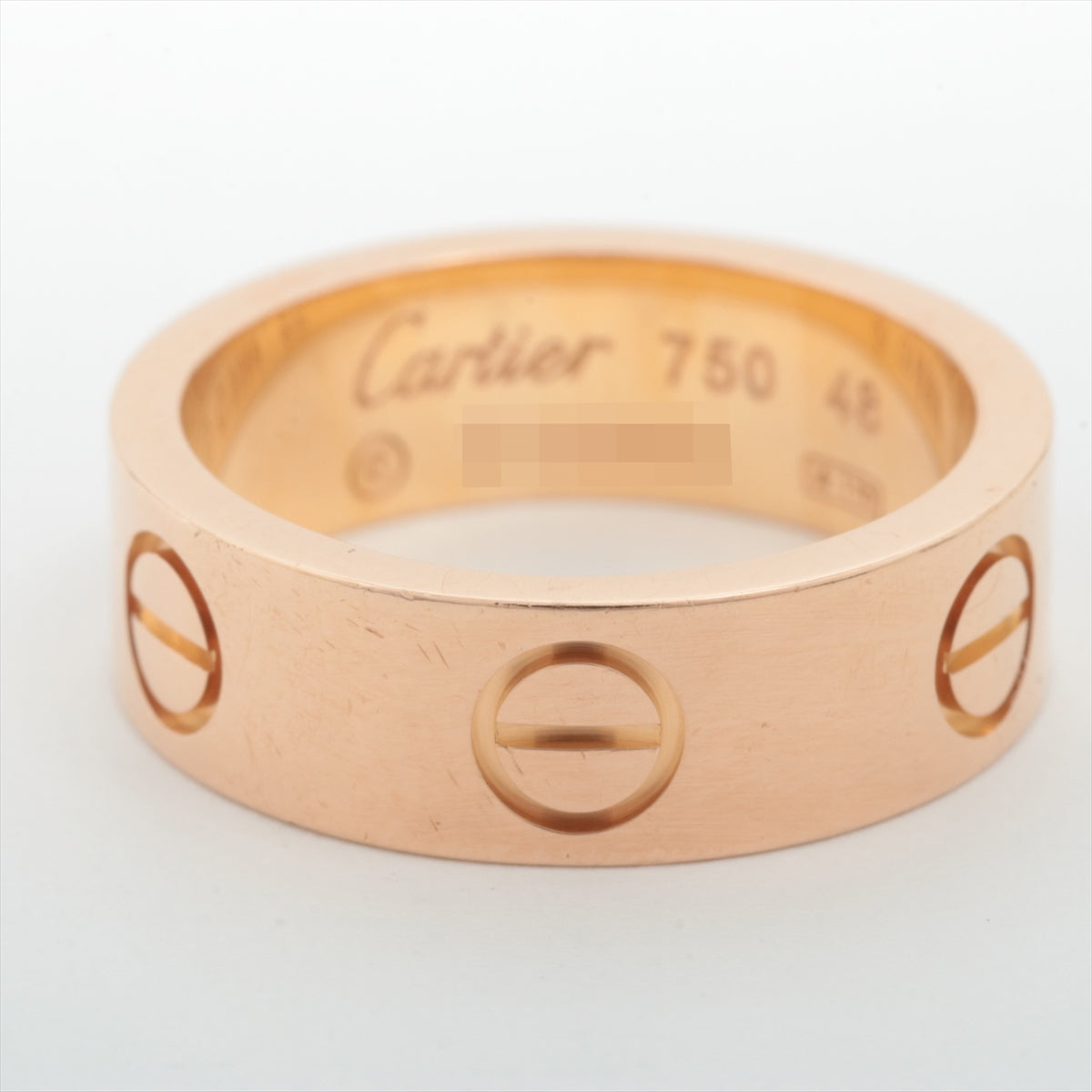 Cartier Love rings 750(PG) 6.7g 48
