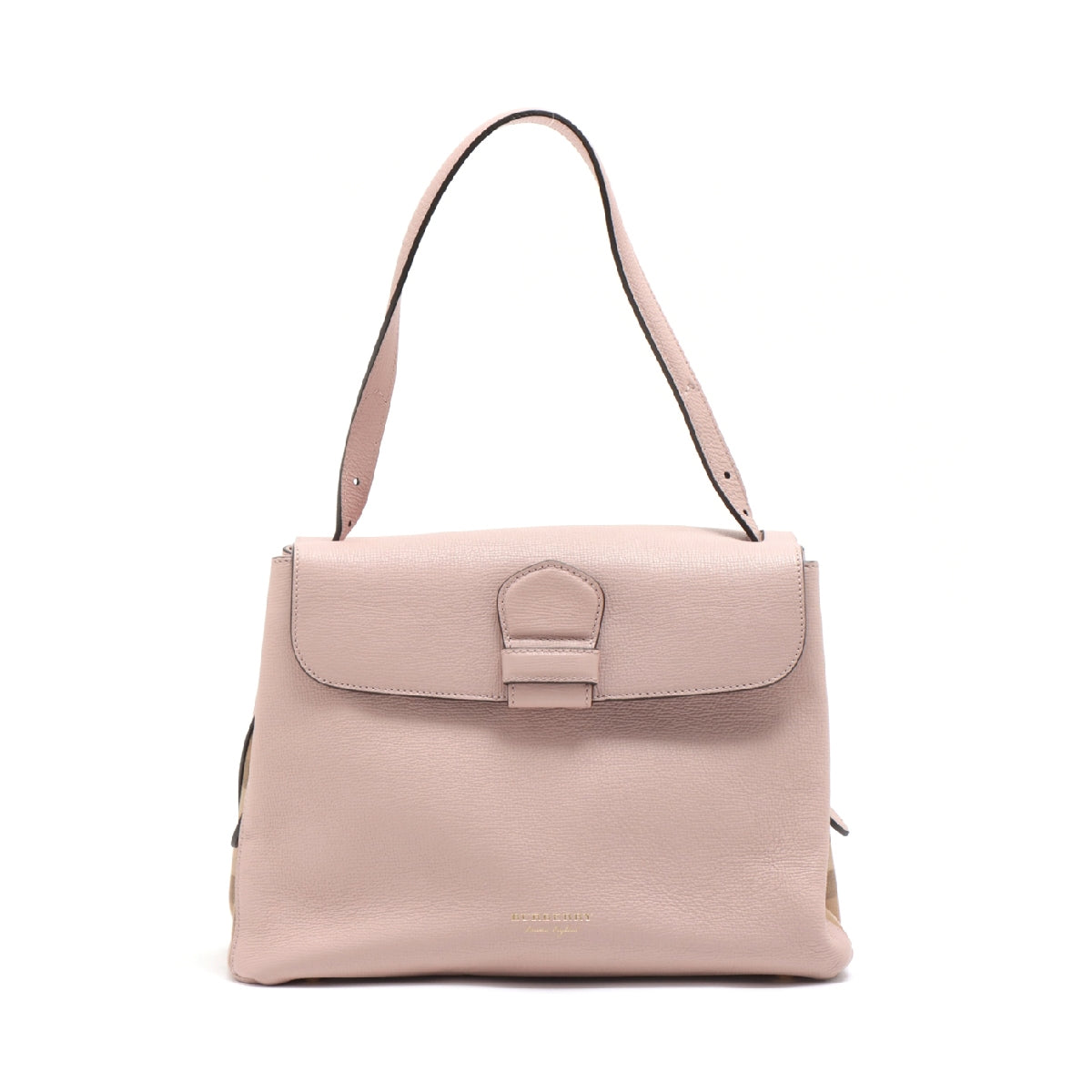 Burberry Canvas & leather 2way shoulder bag Pink