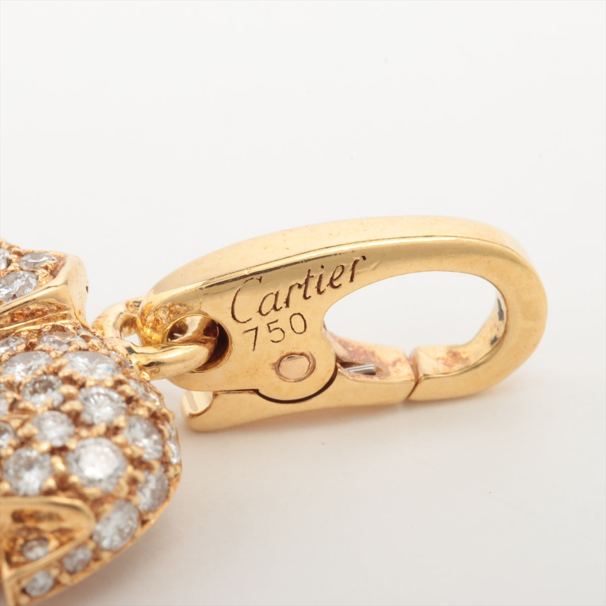 Cartier Candy Emerald diamond Charm 750(YG) 3.0g
