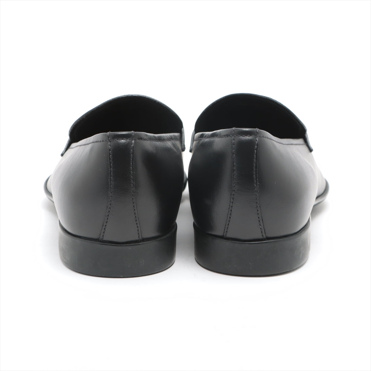 Prada Leather Loafer 8 1/2 Men's Black 4D2793