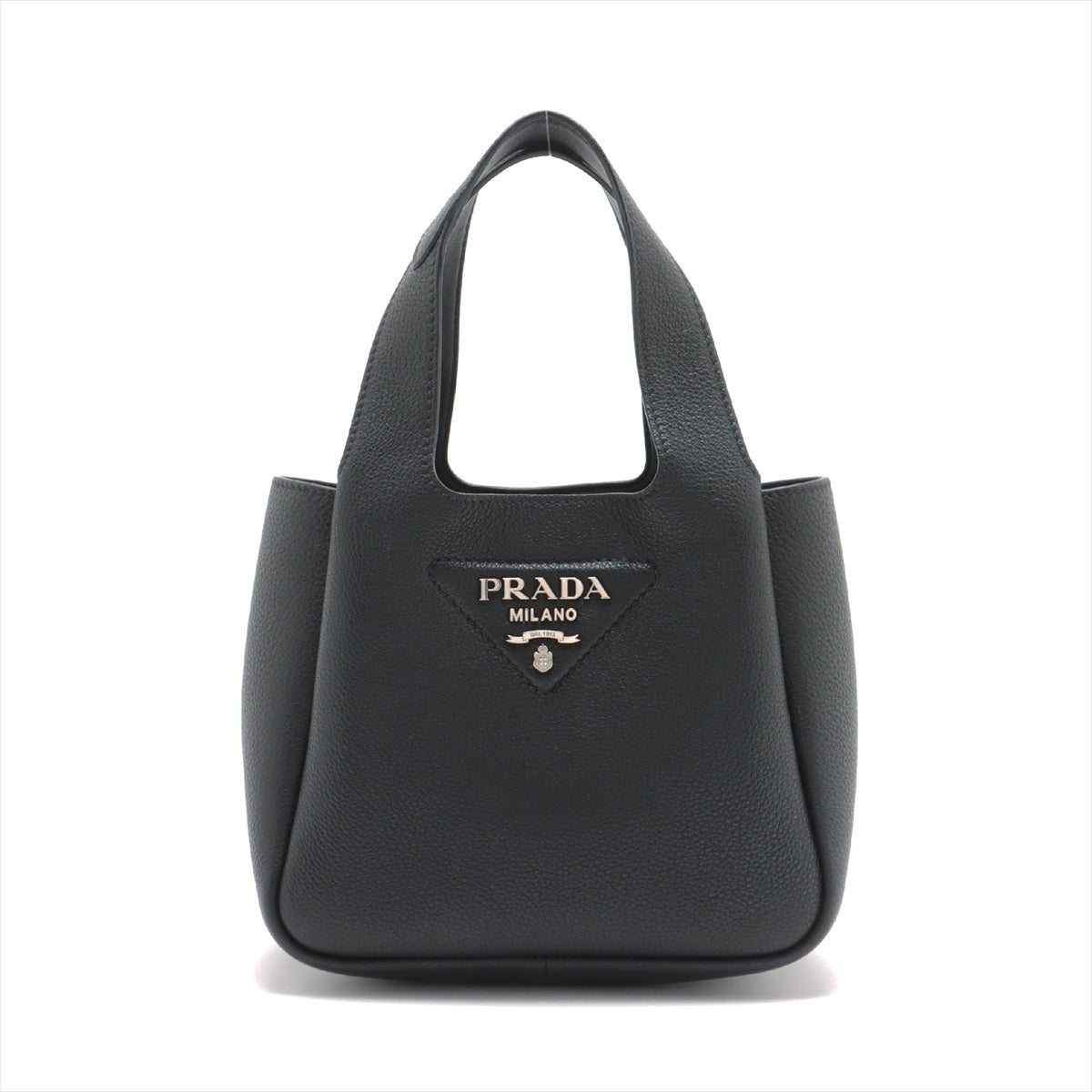 Prada Leather Hand bag Black