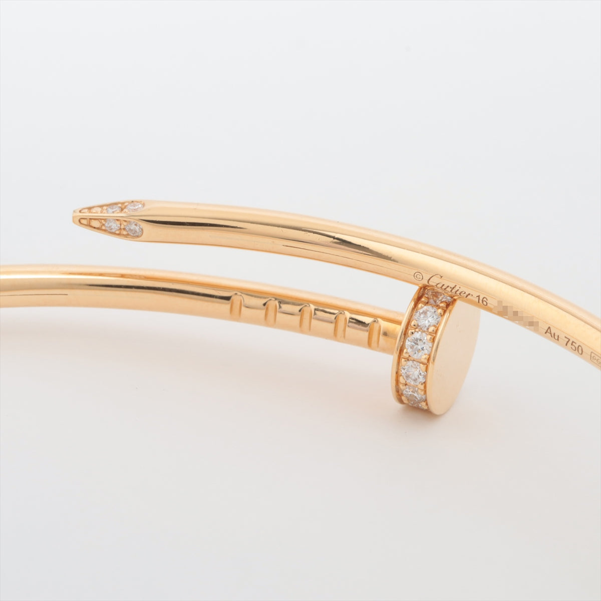 Cartier Juste un Clou SM diamond Bracelet 750(YG) 8.8g 16 CRB6066116