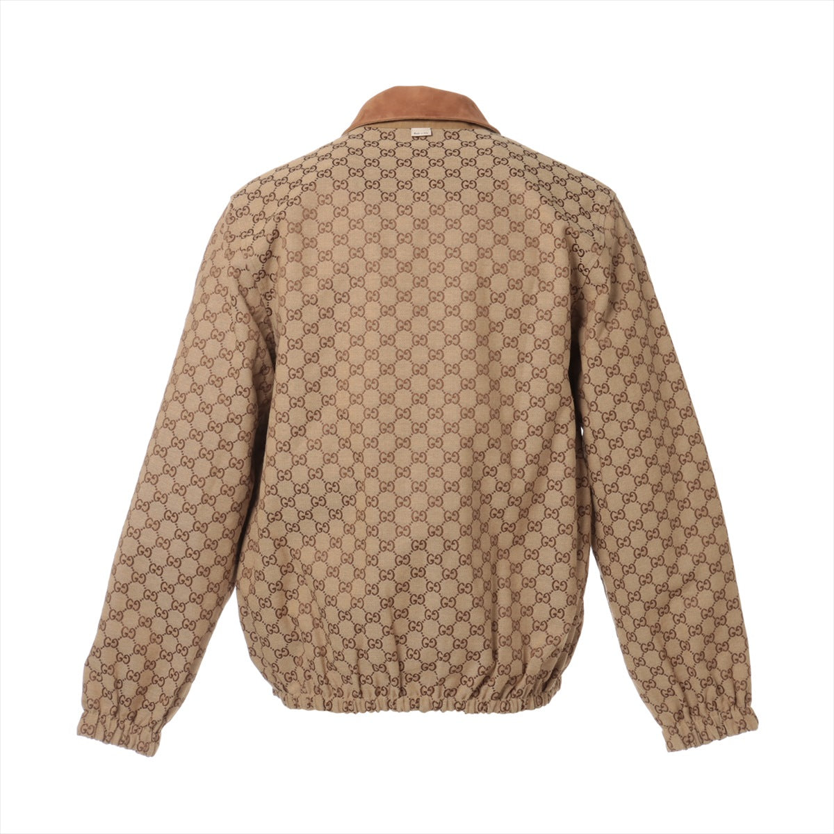Gucci GG Canvas 21SS Cotton x polyester x nylon Jacket 44 Men's Beige  654842 Reversible