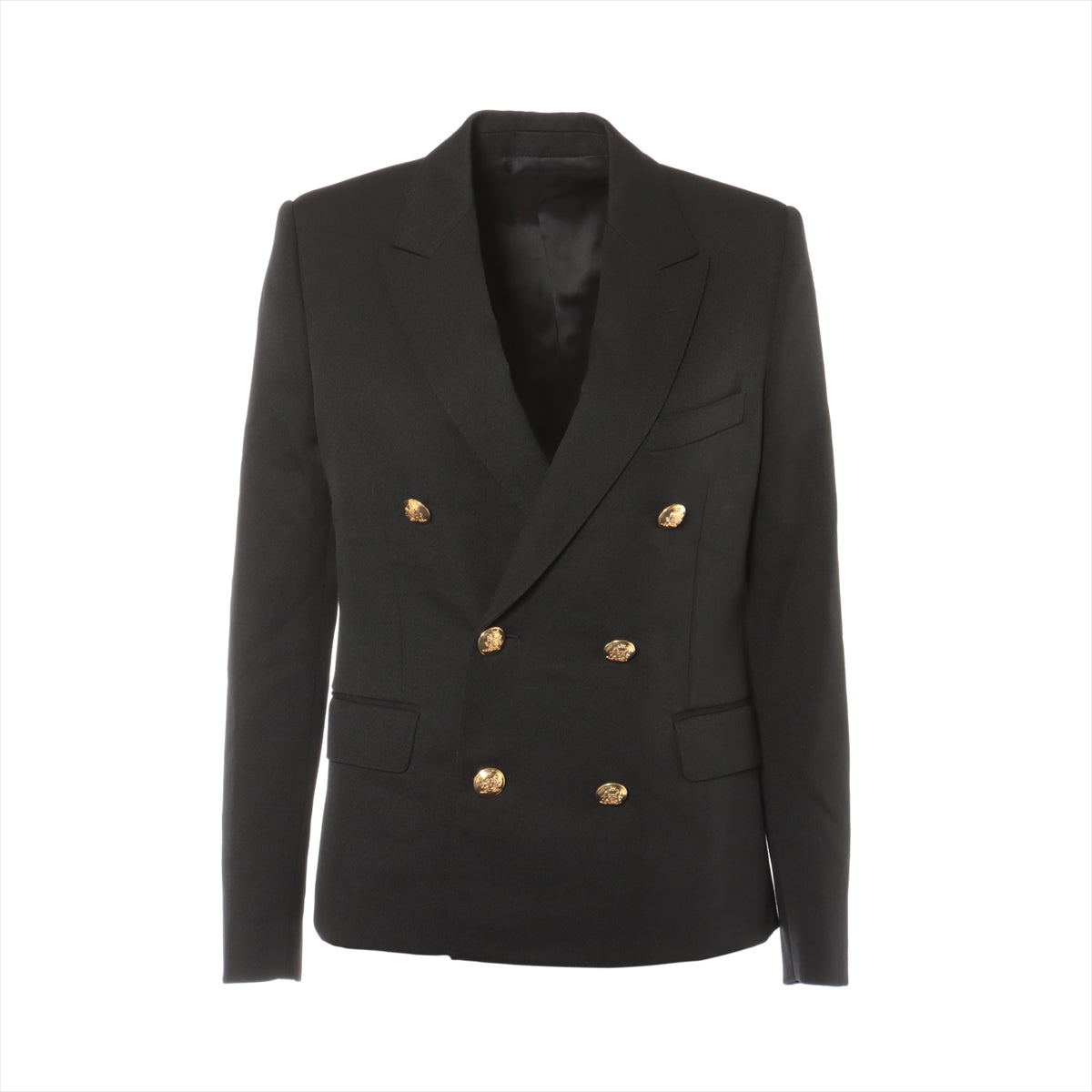 CELINE Wool Jacket 34 Ladies' Black  2V687092D
