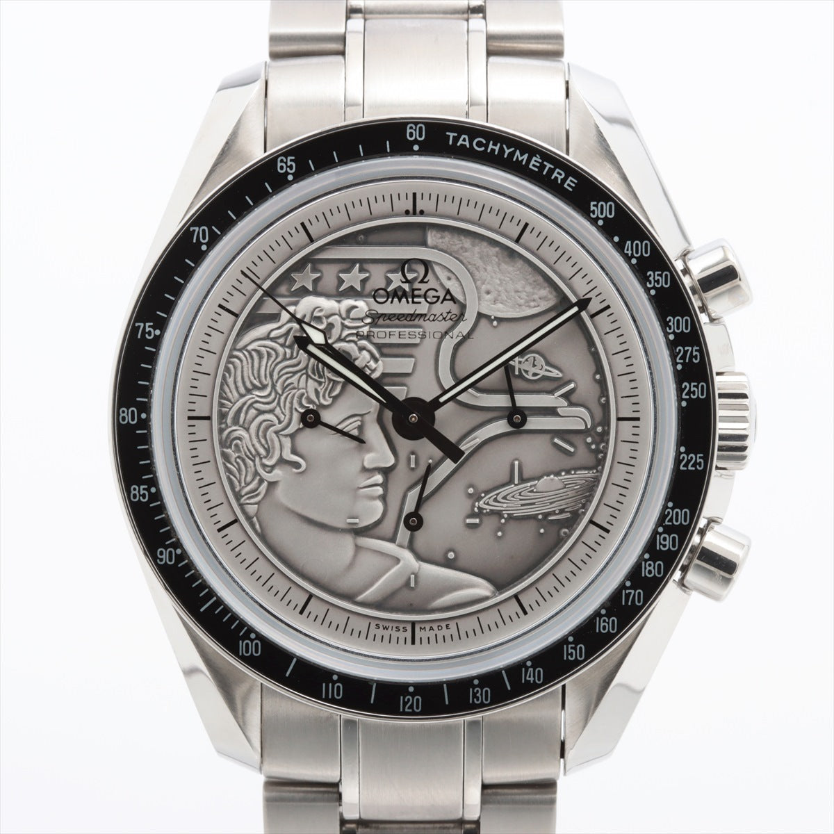 Omega Speedmaster Professional Apollo 17 40th anniversary Limited to 1972 books in the world 311.30.42.30.99.002 SS Stem-winder Silver-Face