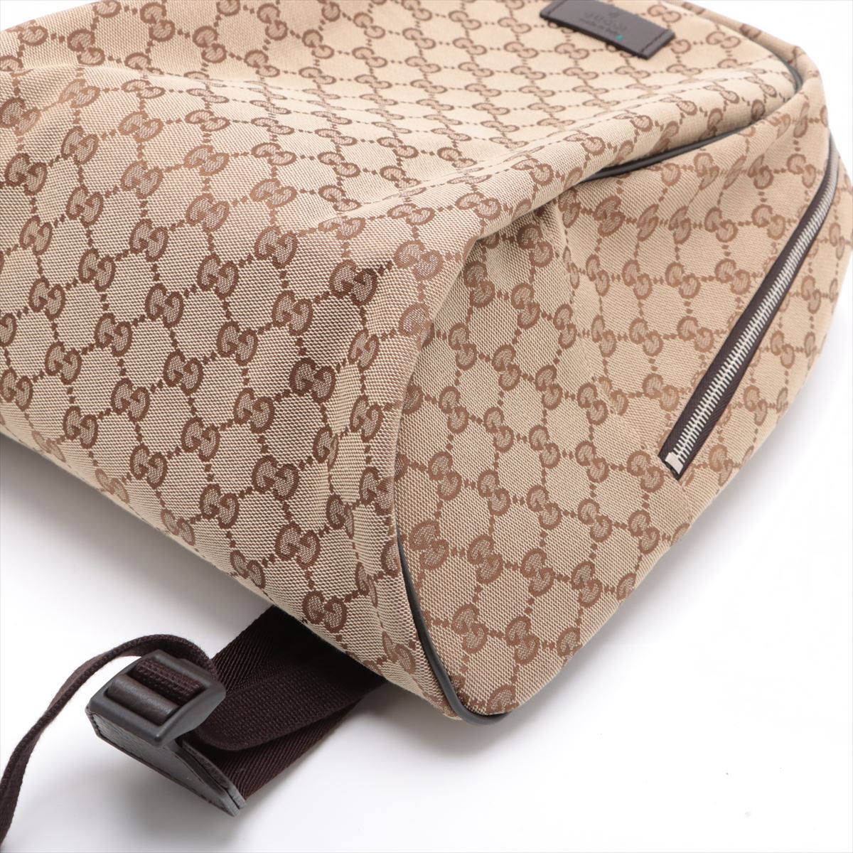 Gucci GG Canvas Backpack Brown 449906