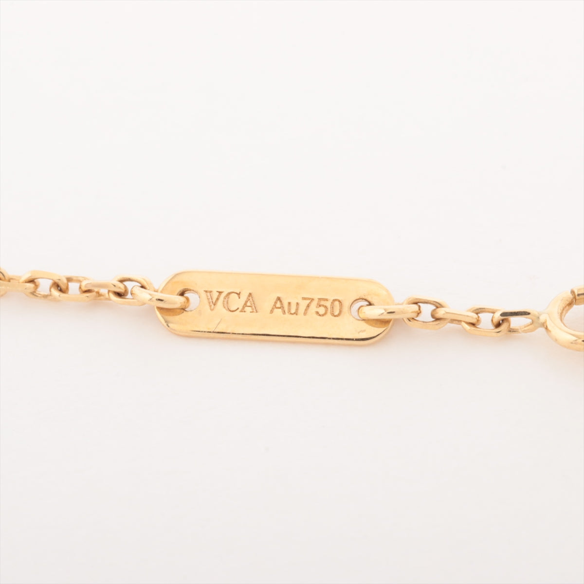 Van Cleef & Arpels Sweet Alhambra shells Bracelet 750(YG) 1.8g VCARF68800