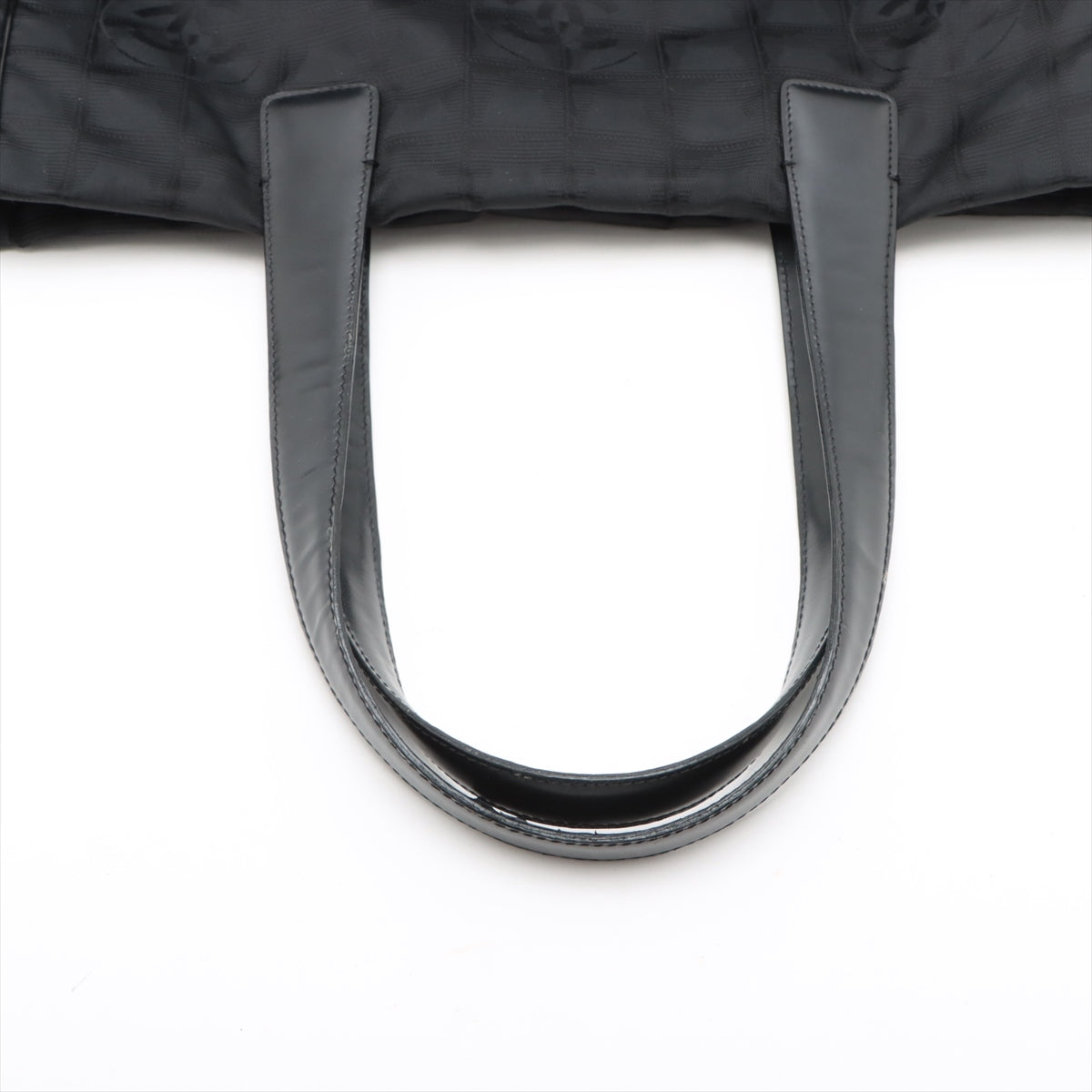 Chanel New Travel Line Nylon Tote bag Black Silver Metal fittings 11XXXXXX