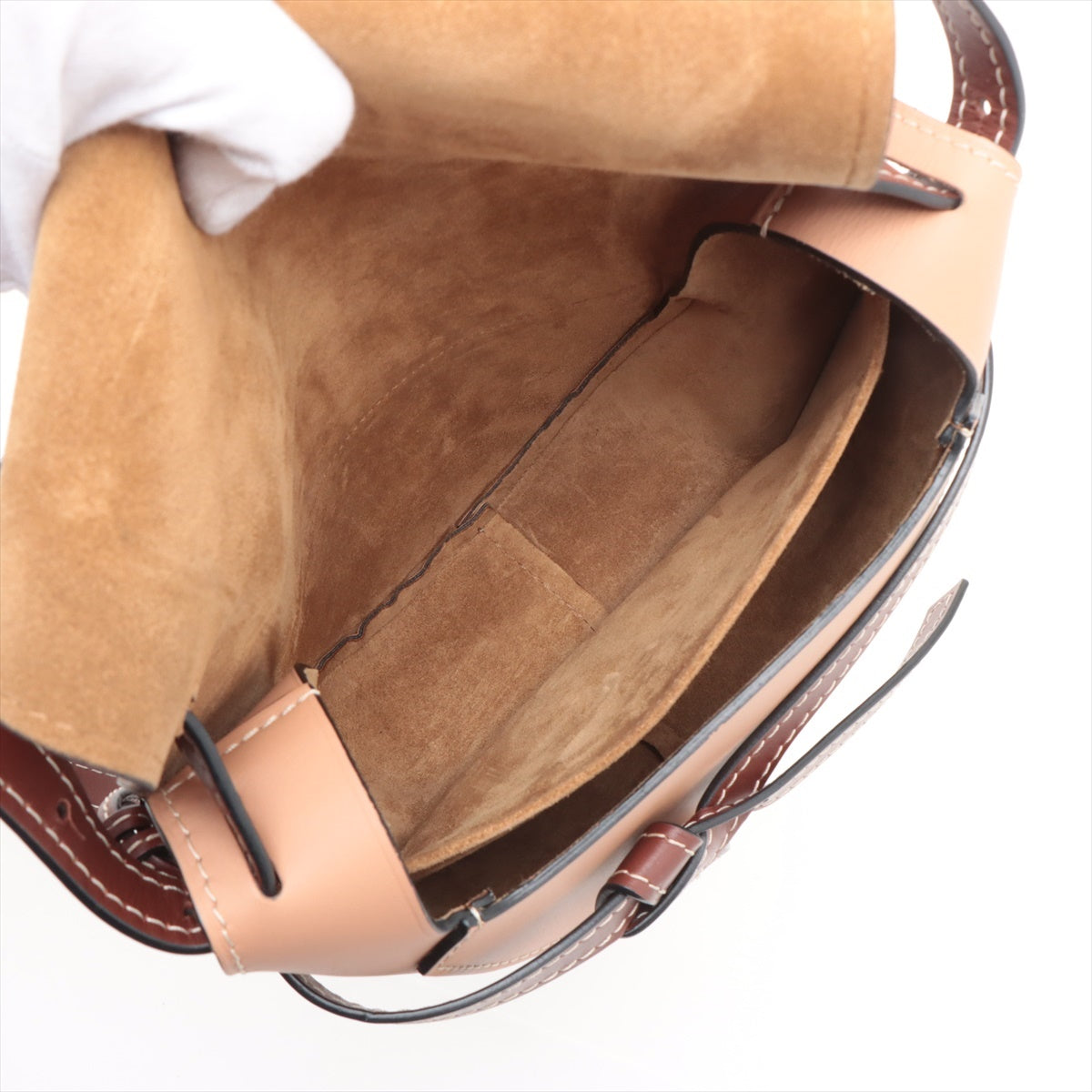 Loewe gate bag small Leather Shoulder bag Brown