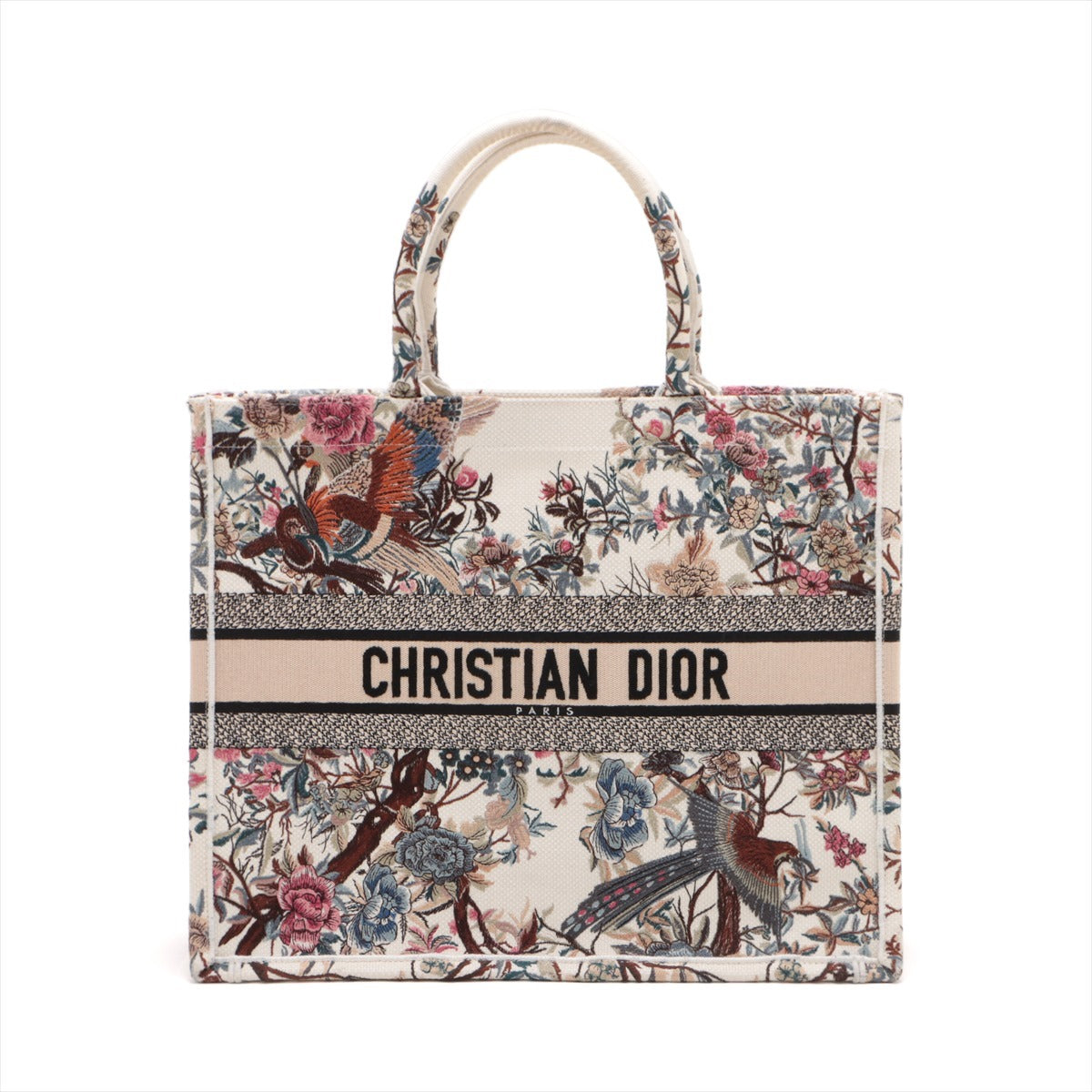 Christian Dior Book Tote Large canvas Tote bag Multicolor