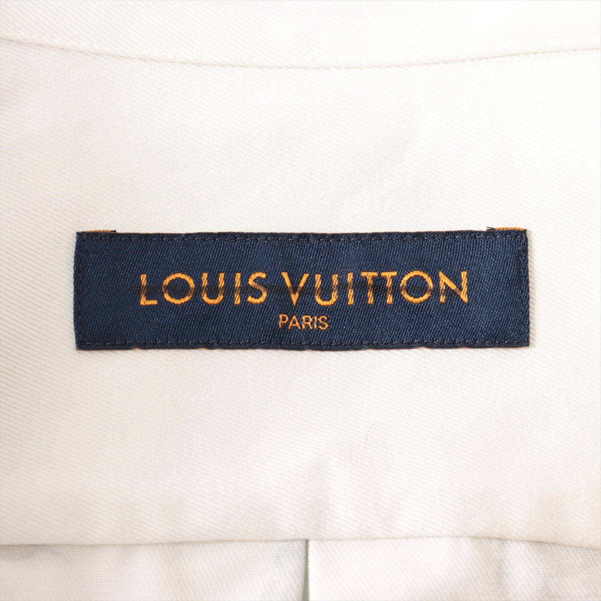 Louis Vuitton 19AW Cotton Shirt L Men's White   RM192 The New Walkers