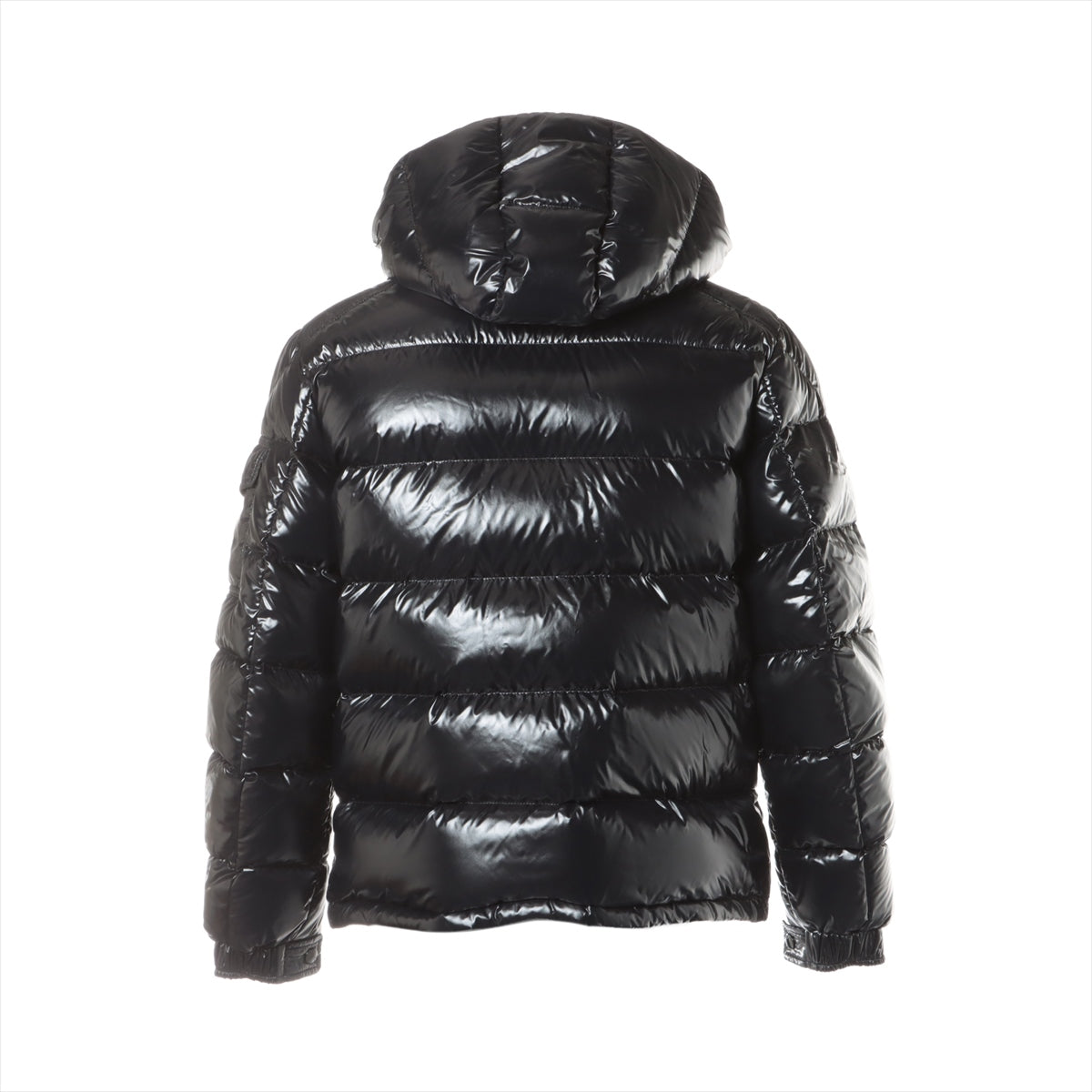 Moncler MAYA 19-year Nylon Down jacket 2 Men's Black  Removable hood