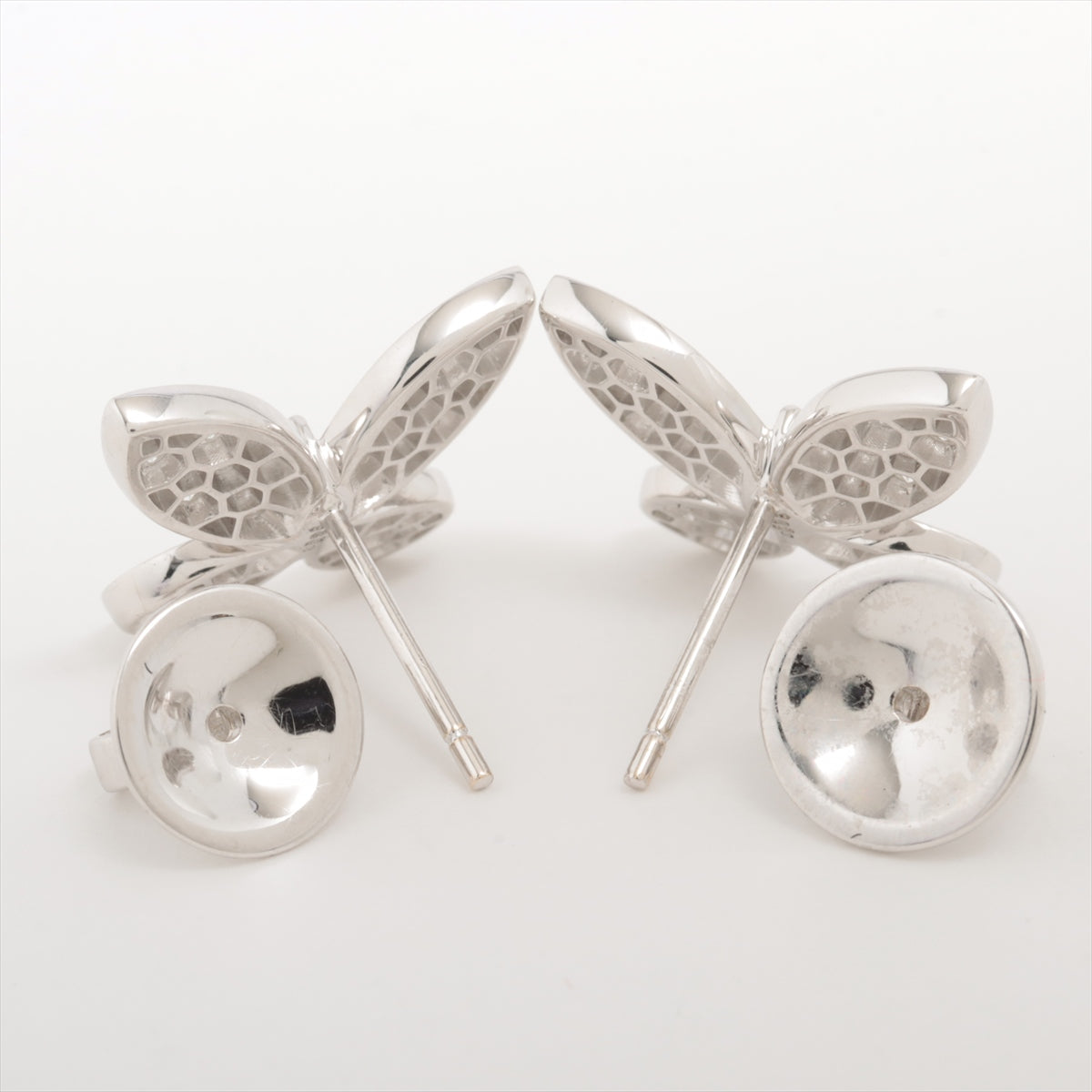 graphs Butterfly Pavé diamond Piercing jewelry 750(WG) 5.4g